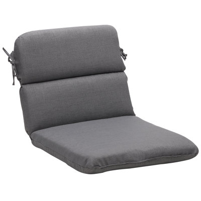 Pillow Perfect Outdoor Rounded Chair Cushion