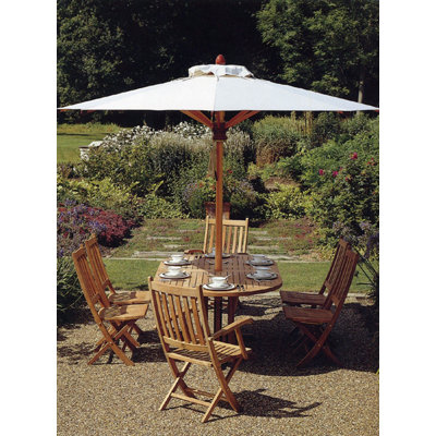 Barlow Tyrie Teak Stirling Oval Dining Table