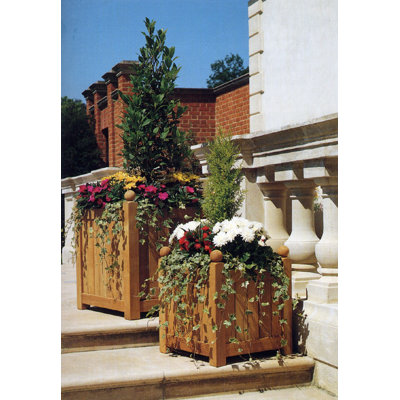 Barlow Tyrie Teak Caisse Versailles Large Planter