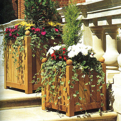 Barlow Tyrie Teak Caisse Versailles Large Planter