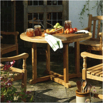 Barlow Tyrie Teak Balmoral 5 Piece Dining Set