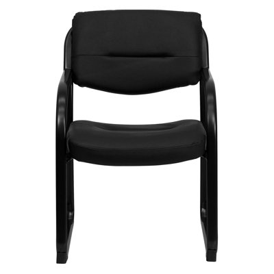 Flash Furniture Guest Side Chair with Sled Base
