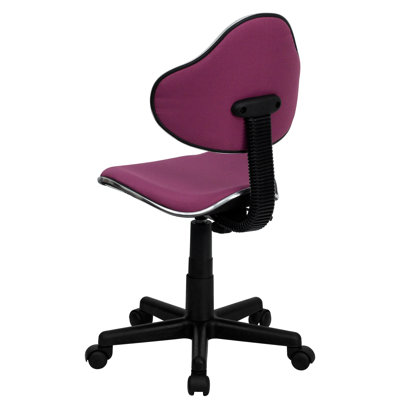 Flash Furniture Student Mid-Back Task Chair with Metal Accent Bands
