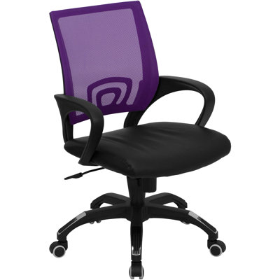 Flash Furniture Mid-Back Leather Task Chair