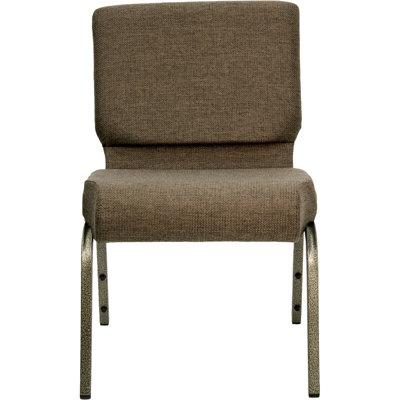 Flash Furniture Hercules Series 21'' Extra Wide Stacking Church Chair with 4'' Thick Seat