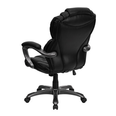 Flash Furniture High-Back Leather Layered Upholstered Executive Chair