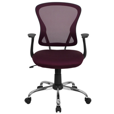 Flash Furniture Mid-Back Mesh Office Chair with Chrome Base