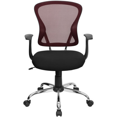 Flash Furniture Mid-Back Mesh Office Chair with Chrome Base
