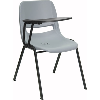 Flash Furniture Plastic 32" Right Handed Tablet Arm Desk