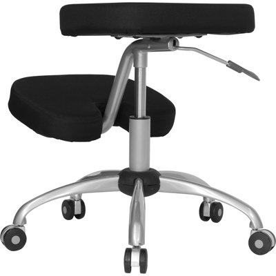 Flash Furniture Low-Back Height Adjustable Task Chair with Dual Wheel