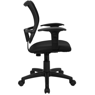 Flash Furniture Mid-Back Mesh Task Chair with Cutout
