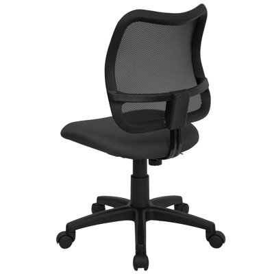 Flash Furniture Mid-Back Mesh Task Chair with Cutout