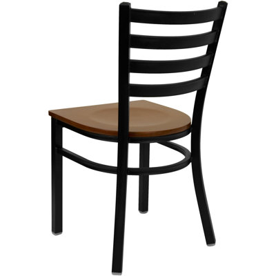 Flash Furniture Hercules Series Ladder Back Side Chair