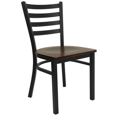 Flash Furniture Hercules Series Ladder Back Side Chair