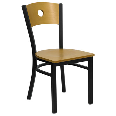 Flash Furniture Hercules Series Circle Back Side Chair