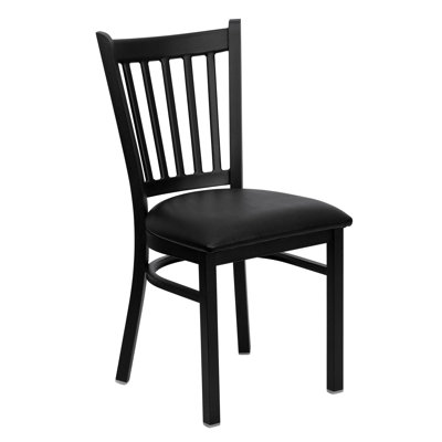 Flash Furniture Hercules Series Vertical Back Side Chair