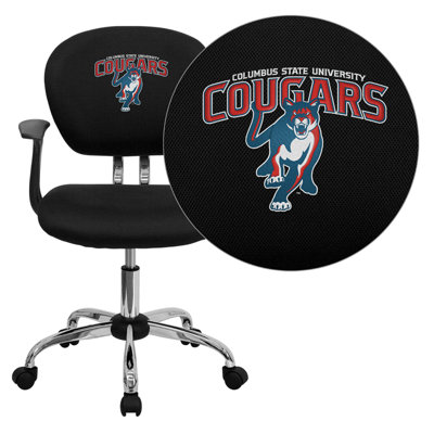 Flash Furniture NCAA Mid-Back Task Chair with Arms