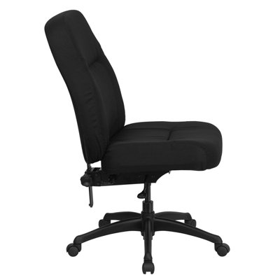 Flash Furniture Hercules Series High-Back Big and Tall Fabric Office Chair with Extra Wide Seat