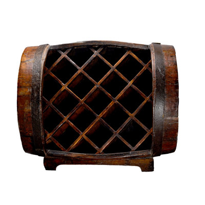 11 Bottle Barrel Wine Rack