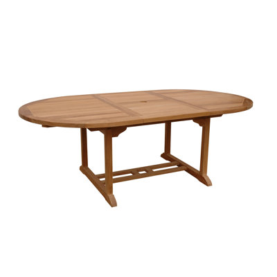Anderson Collections Bahama 87" Oval Extension Dining Table