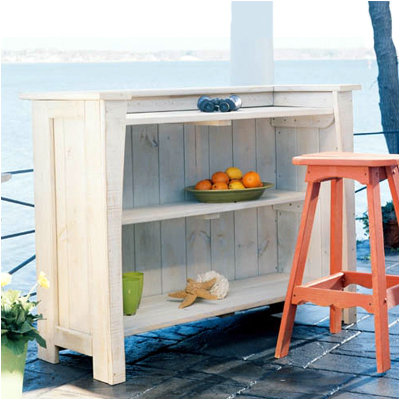 Uwharrie Chair Companion Bar Set w/ Backless Stools