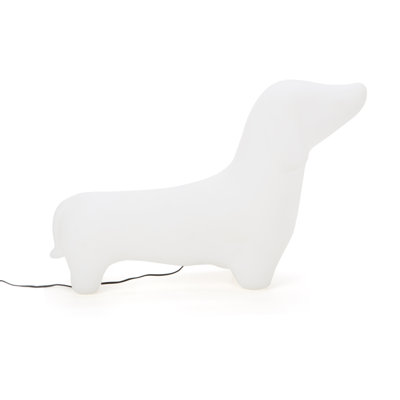 Offi Dachshund Dog Pet Lamp in Soft White