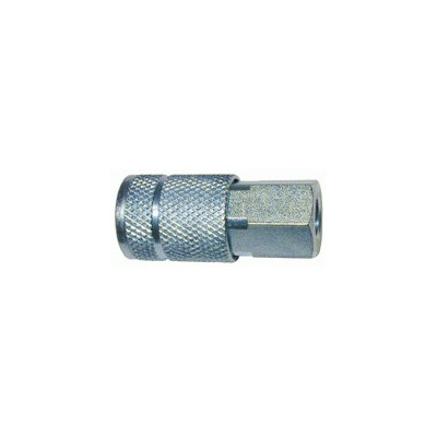 Schrader Bridgeport 3/8 Coupler, 1/4 Nptf
