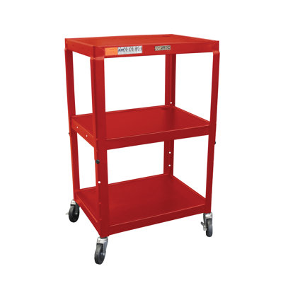 Luxor H Wilson Adjustable Height AV Cart