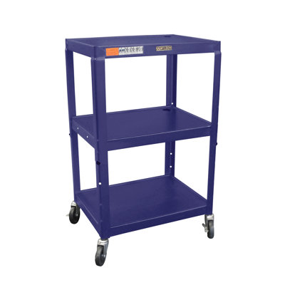 Luxor H Wilson Adjustable Height AV Cart