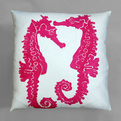 Dermond Peterson Seahorse Pillow