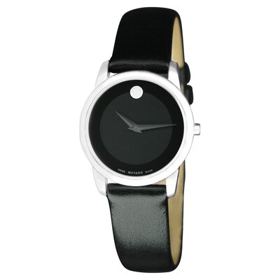 Movado Women's Museum Watch with Leather Strap