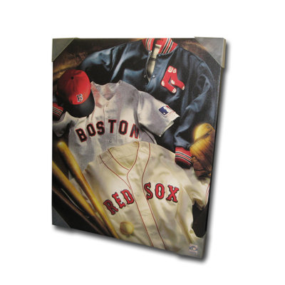 Artissimo Designs MLB Vintage Jersey Collage Canvas Wall Art