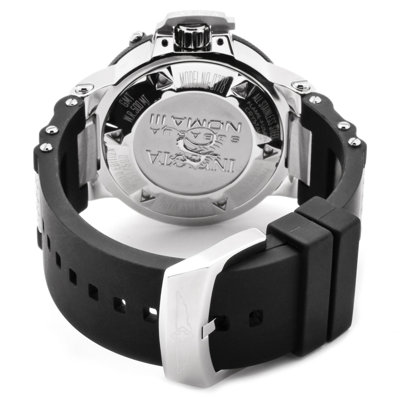 Invicta Men's Subaqua GMT Red Dial Black Polyurethane and Stainless Steel Watch