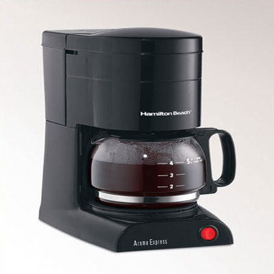 5 Cup Coffeemaker in Black