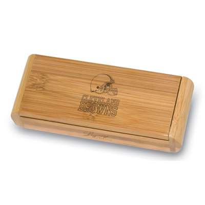 Picnic Time NFL Elan Bamboo Engraved Corkscrew in a Box