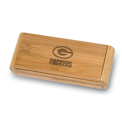 Picnic Time NFL Elan Bamboo Engraved Corkscrew in a Box