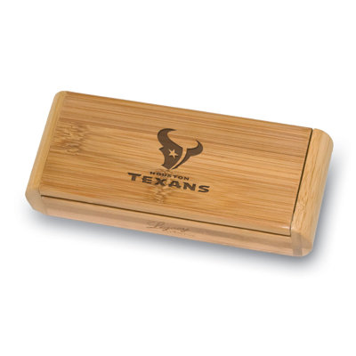 Picnic Time NFL Elan Bamboo Engraved Corkscrew in a Box