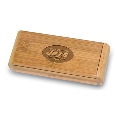 Picnic Time NFL Elan Bamboo Engraved Corkscrew in a Box
