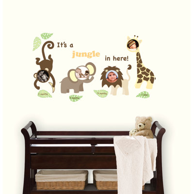 WallPops! Jungle and Friends Photo Frame