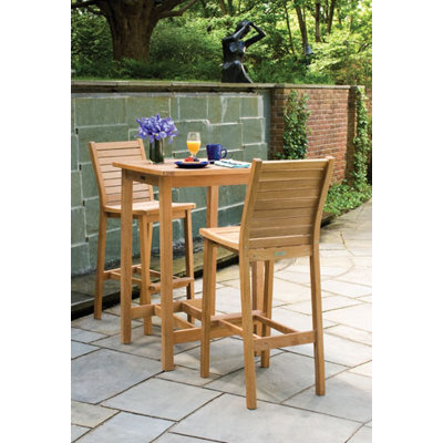 Oxford Garden Dartmoor 3 Piece Bar Height Dining Set