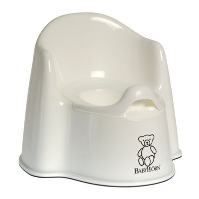 BabyBjorn Potty Chair in White