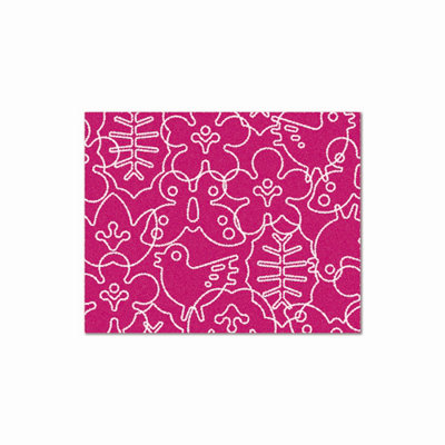 notNeutral Season White/Pink Kids Rug