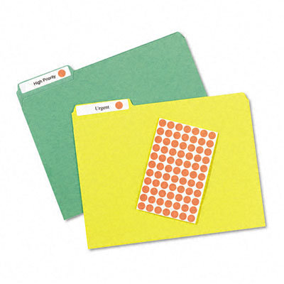 Avery Removable Self-Adhesive Round Color-Coding Labels