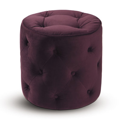 Ave Six Curves Fabric Ottoman