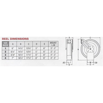 Coxreels 4300 psi Performance Hose Reel w/ Hose