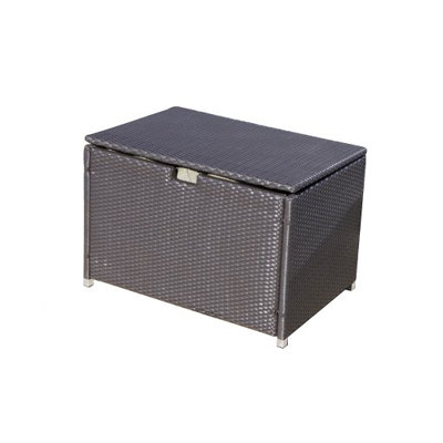 Alfresco Home All Weather Wicker Outdoor Storage Box