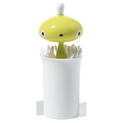 Alessi Pisellino Cotton Swab Holder by Stefano Giovannoni
