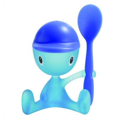 Alessi Cico Egg Cup with Salt Castor by Stefano Giovannoni