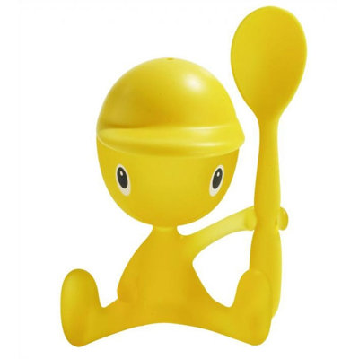 Alessi Cico Egg Cup with Salt Castor by Stefano Giovannoni