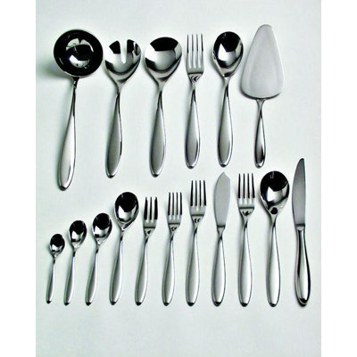 Alessi Caccia Dessert Spoon in Mirror Polished by Luigi Caccia Dominioni